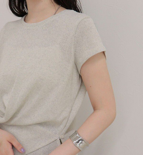 fredy emue「ニットソーカシュクールプルオーバー」|Tシャツ・カットソー|
