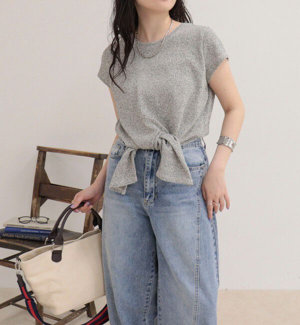 fredy emue「ニットソーカシュクールプルオーバー」|Tシャツ・カットソー|