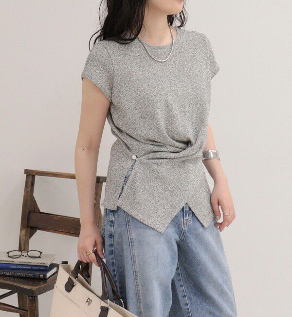 fredy emue「ニットソーカシュクールプルオーバー」|Tシャツ・カットソー|