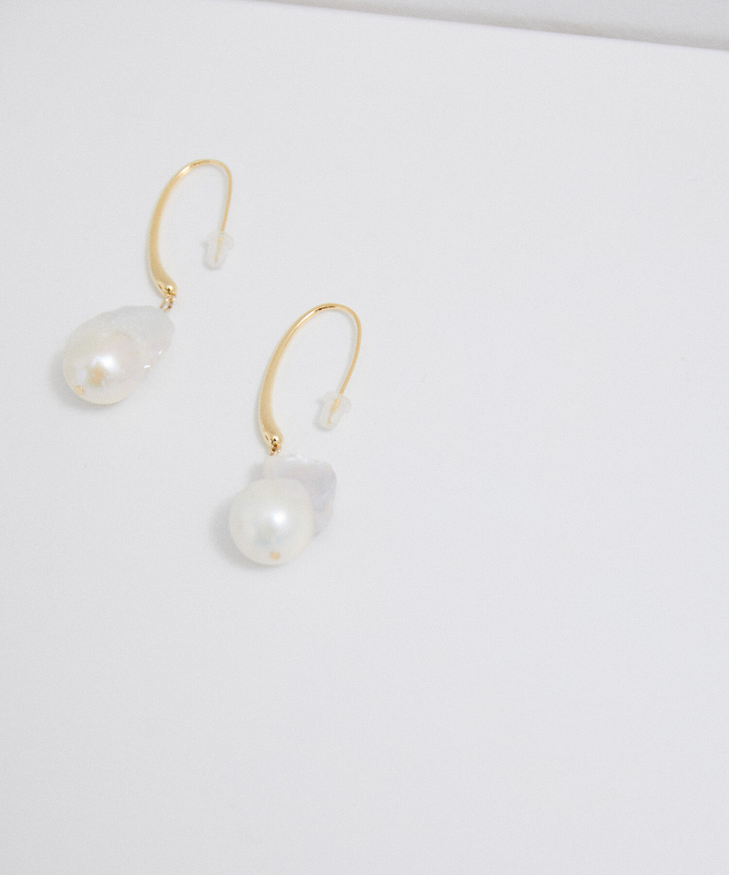 ADAM ET ROPE'「バロックパールピアス」|ピアス|ゴールド(90)