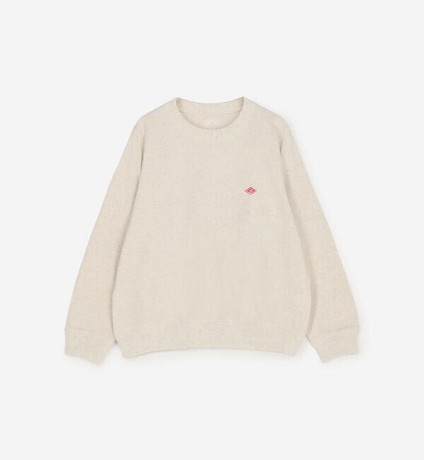 DANTON「DANTON | キッズ 長袖スウェットTシャツ SOLID」|スウェット・ジャージ|ECRU系1