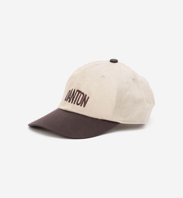 DANTON「DANTON | コットンツイル 配色6Pロゴキャップ UNISEX」|キャップ・キャスケット|
