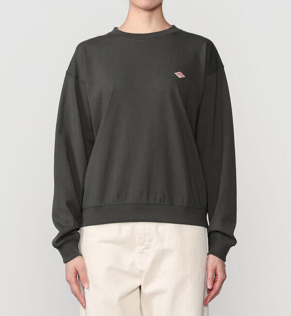 DANTON「DANTON | クルーネック 長袖Tシャツ SOLID WOMEN」|Tシャツ・カットソー|