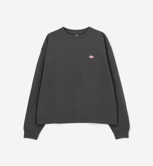 DANTON「DANTON | クルーネック 長袖Tシャツ SOLID WOMEN」|Tシャツ・カットソー|