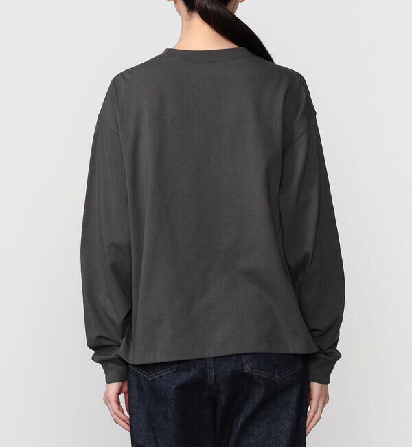 DANTON「DANTON | クルーネック 長袖Tシャツ SOLID WOMEN」|Tシャツ・カットソー|