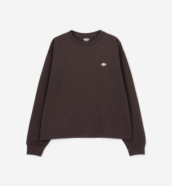 DANTON「DANTON | クルーネック 長袖Tシャツ SOLID WOMEN」|Tシャツ・カットソー|