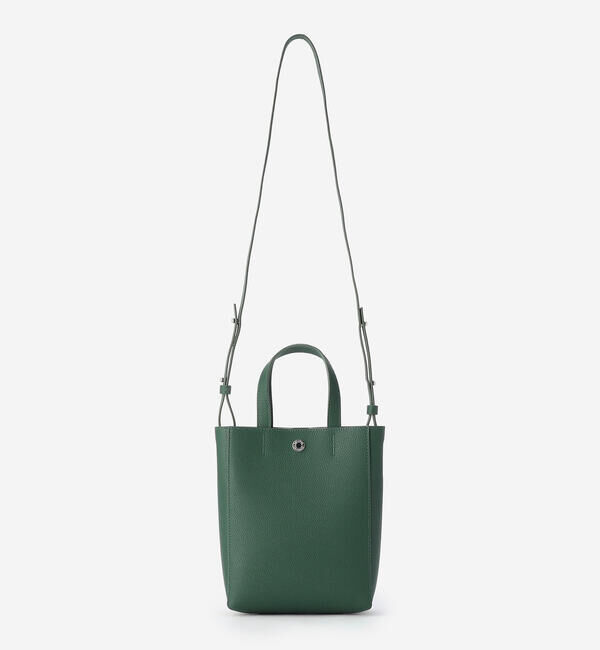 ORCIVAL「ORCIVAL | 2WAY レザー トートバッグ UNISEX」|ショルダー・メッセンジャー|DKGREEN