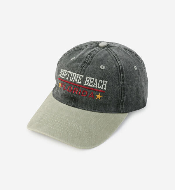  「AMERICAN LOCALS SOUVENIR | ベースボールキャップ Neptune Beach Florida UNISEX」|キャップ・キャスケット|GREY系1