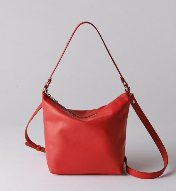  「《本革/360g》ソフトレザーシンプルショルダーバッグ 」|ショルダー・メッセンジャー|