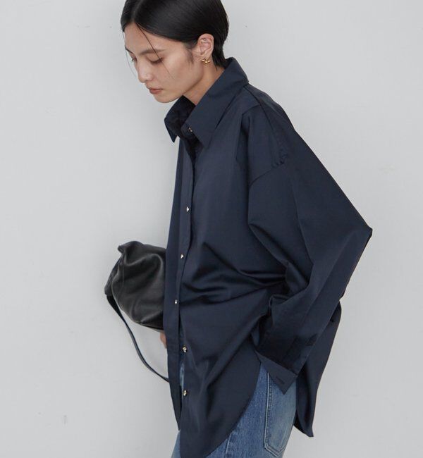  「《WEB限定/大人気につきリバイバル/累計販売１万枚達成》サテンBIGシャツ」|シャツ・ブラウス|