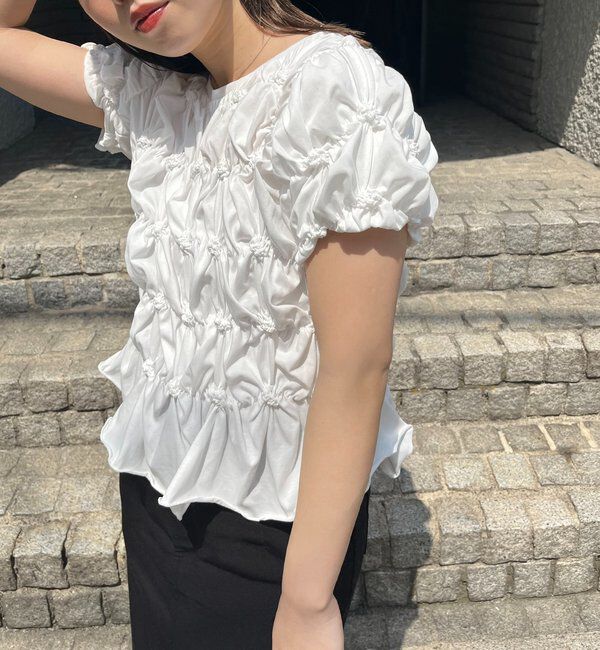  「【新色イエロー・チャコールグレー】シャーリングホイップT」|Tシャツ・カットソー|
