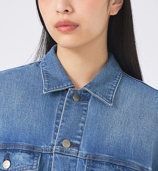 Rouge vif「【Healthy denim/ヘルシーデニム】デニムジャケット/Latte/ラテ」|ブルゾン・スタジャン|
