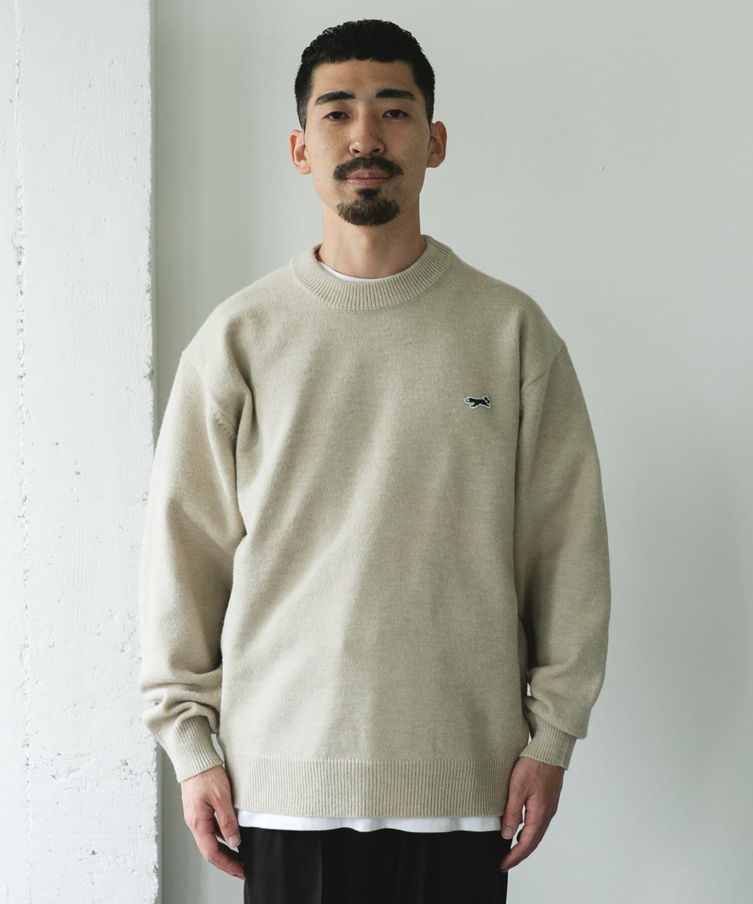 URBAN RESEARCH DOORS「『別注』PENNEYS&times;DOORS　THE FOX クルーネックスフレニット」|ニット・セーター|