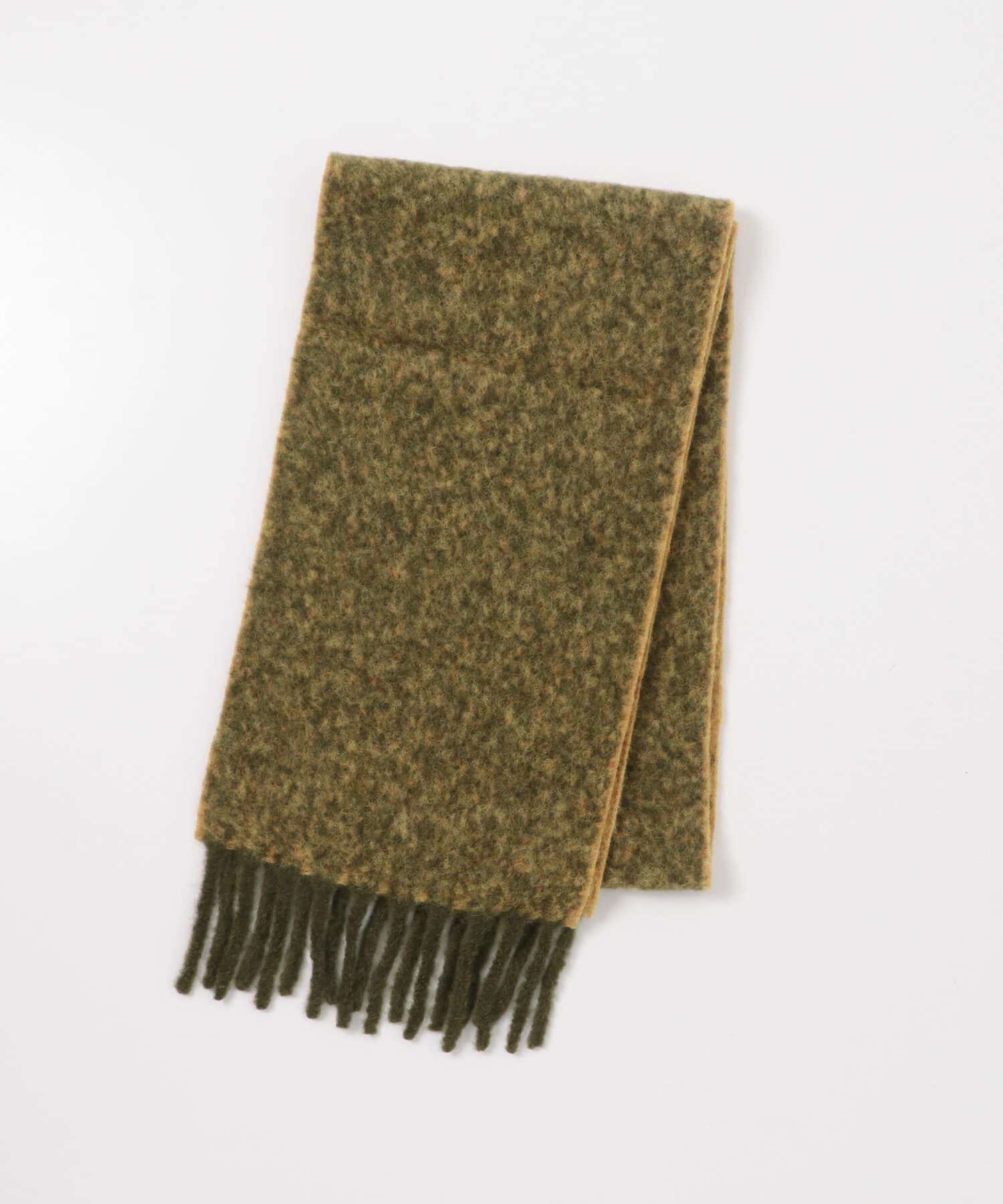 URBAN RESEARCH「THE INOUE BROTHERS　Two Colour Woolly Scarf」|マフラー|グリーン系その他
