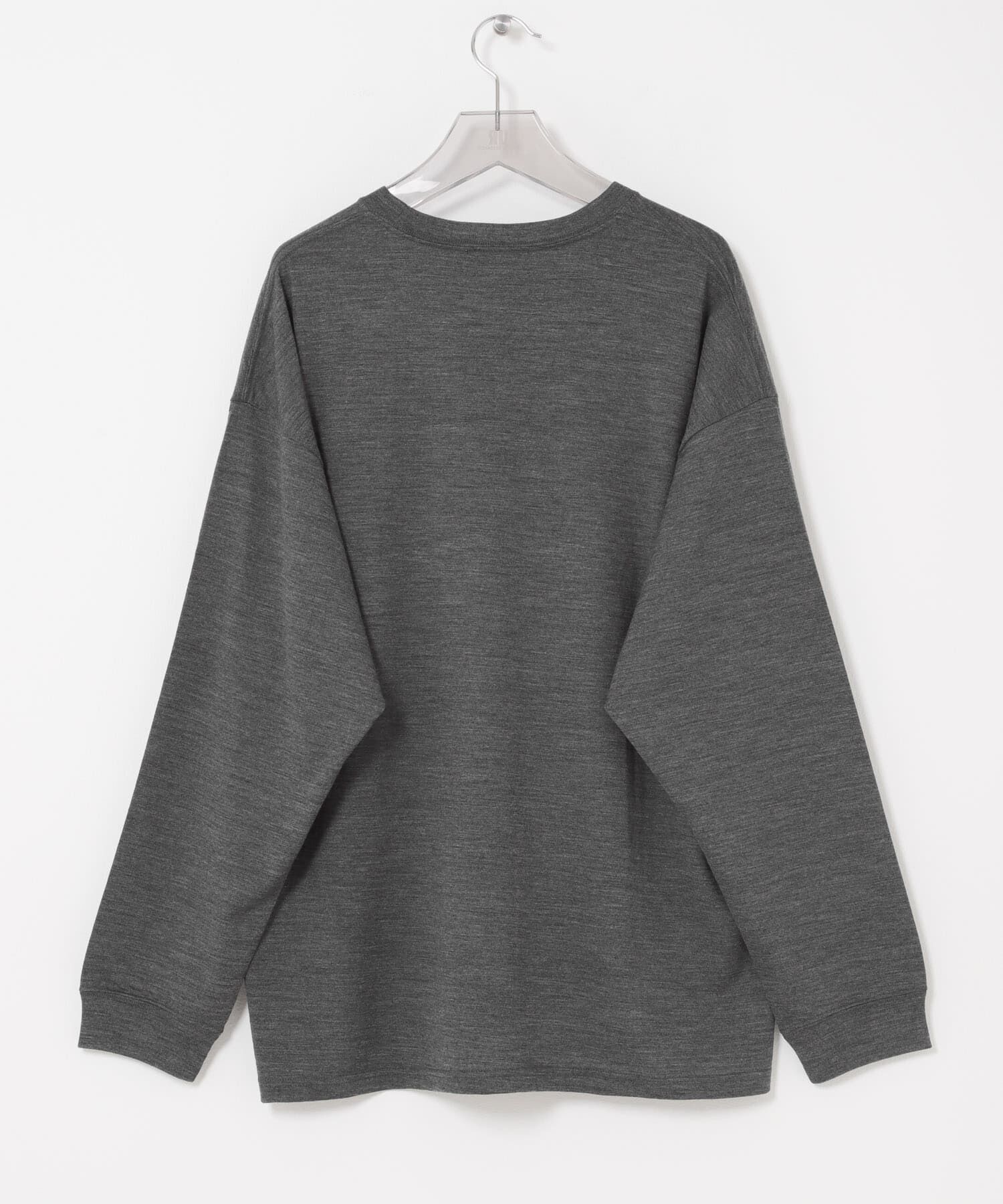 URBAN RESEARCH「『洗濯可』new basic　WASHABLE MERINO WOOL LONG-SLEEVE」|Tシャツ・カットソー|