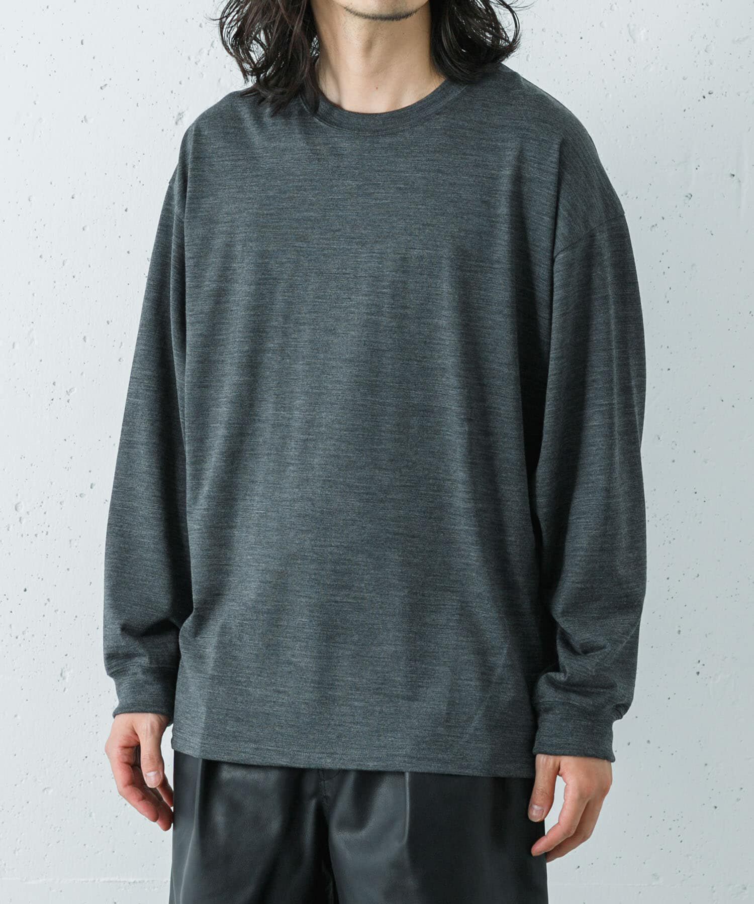 URBAN RESEARCH「『洗濯可』new basic　WASHABLE MERINO WOOL LONG-SLEEVE」|Tシャツ・カットソー|