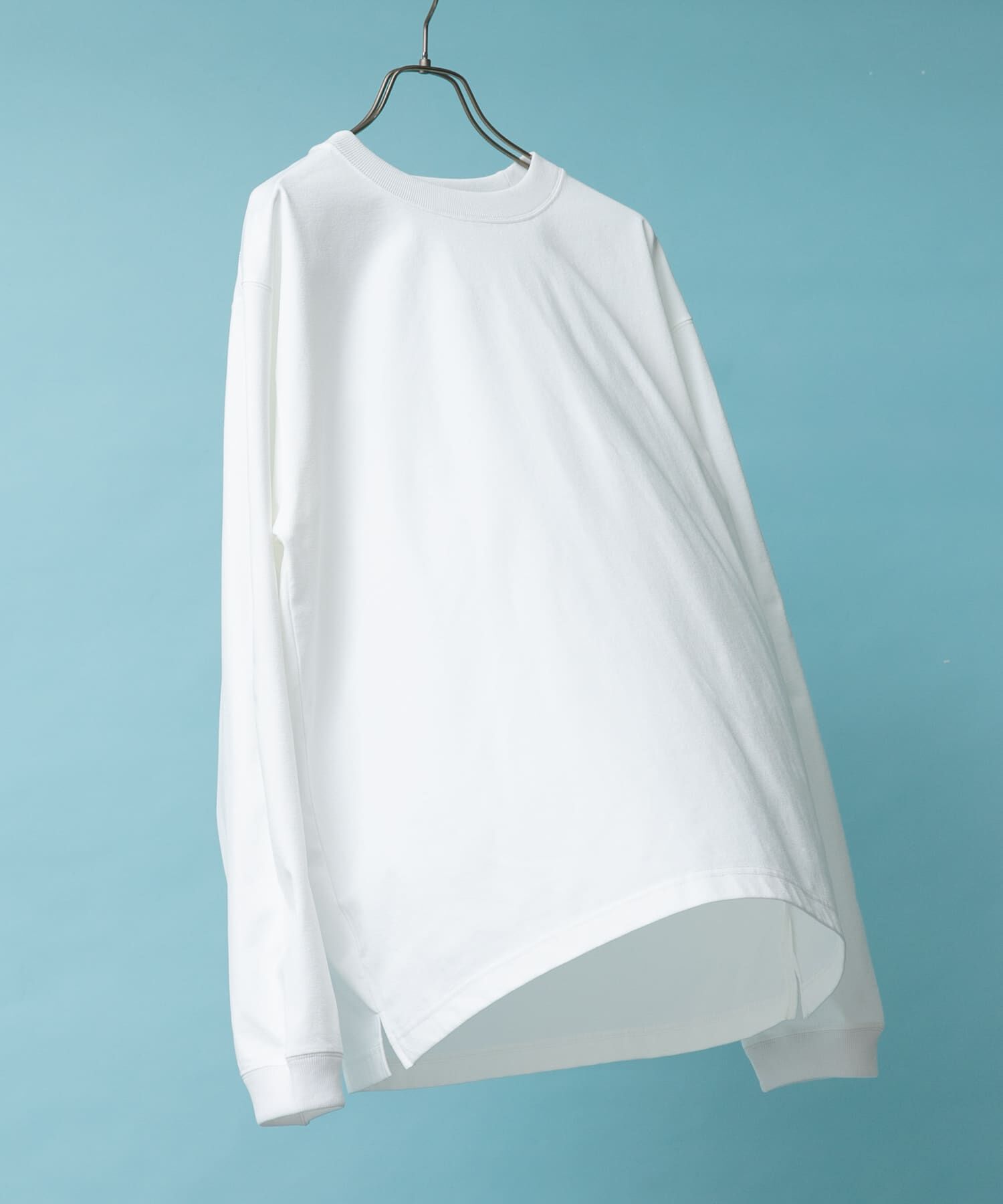 URBAN RESEARCH DOORS「『吸水速乾/接触冷感/ｲｰｼﾞｰｹｱ』ｸｲｯｸﾄﾞﾗｲ ﾛﾝｸﾞｽﾘｰ 」|Tシャツ・カットソー|ホワイト
