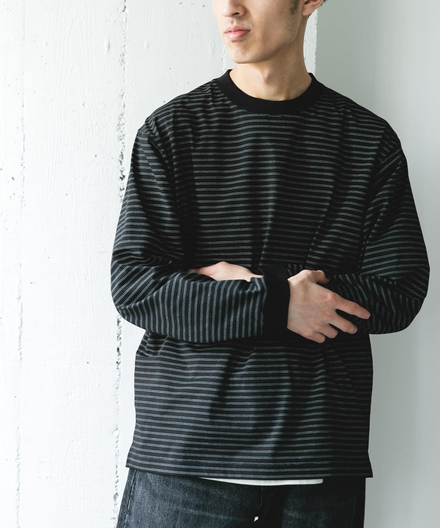 URBAN RESEARCH DOORS「『吸水速乾/接触冷感/ｲｰｼﾞｰｹｱ』ｸｲｯｸﾄﾞﾗｲ ﾛﾝｸﾞｽﾘｰ 」|Tシャツ・カットソー|