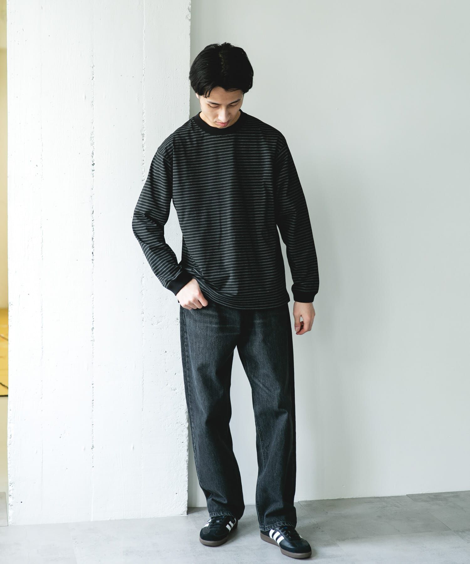 URBAN RESEARCH DOORS「『吸水速乾/接触冷感/ｲｰｼﾞｰｹｱ』ｸｲｯｸﾄﾞﾗｲ ﾛﾝｸﾞｽﾘｰ 」|Tシャツ・カットソー|