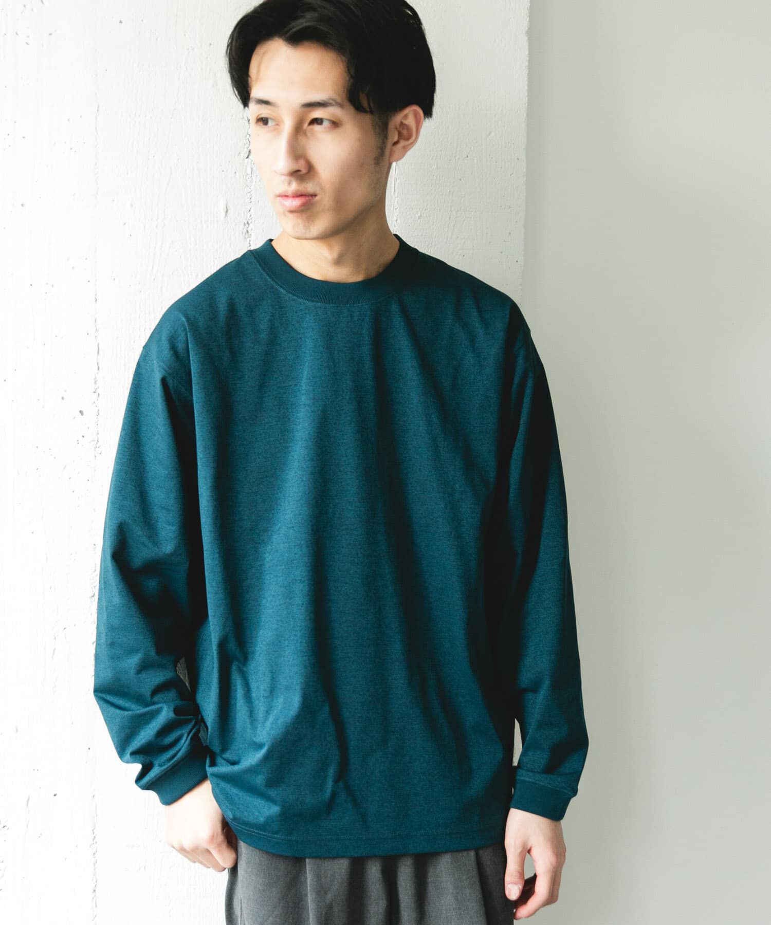 URBAN RESEARCH DOORS「『吸水速乾/接触冷感/ｲｰｼﾞｰｹｱ』ｸｲｯｸﾄﾞﾗｲ ﾛﾝｸﾞｽﾘｰ 」|Tシャツ・カットソー|