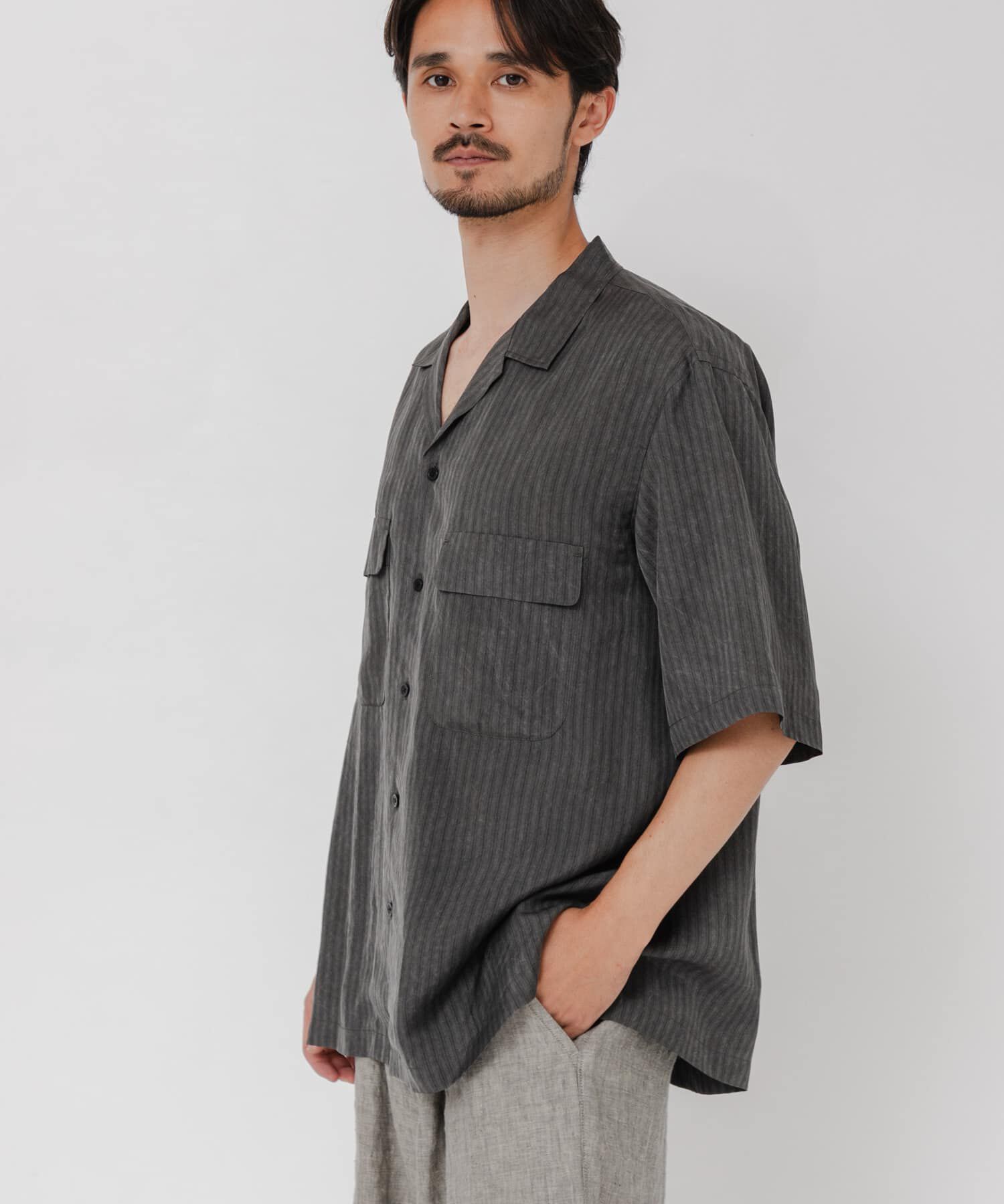 URBAN RESEARCH「CUPRO COLD DYE SHIRTS」|シャツ・ブラウス|
