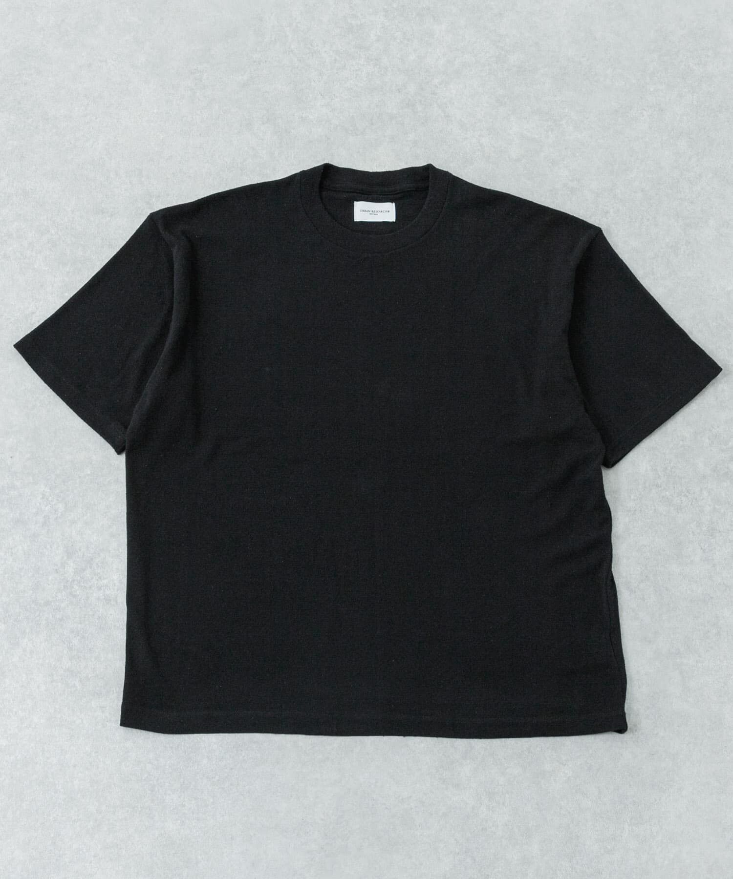 URBAN RESEARCH「new basic　SILK NEP T-SHIRTS」|Tシャツ・カットソー|ブラック
