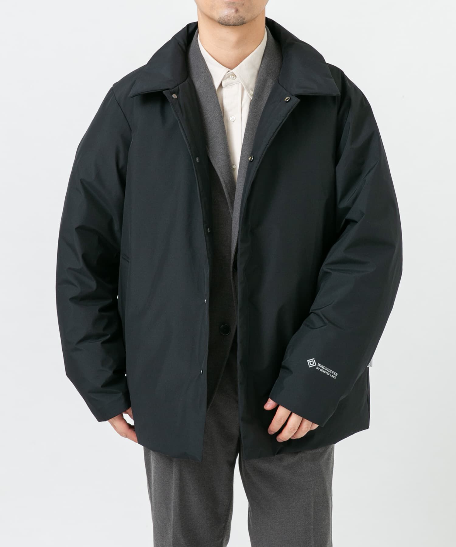 URBAN RESEARCH ROSSO「『別注』+phenix　WINDSTOPPER by GORE-TEX LABS スタンドダウンジャケット」|ダウン|