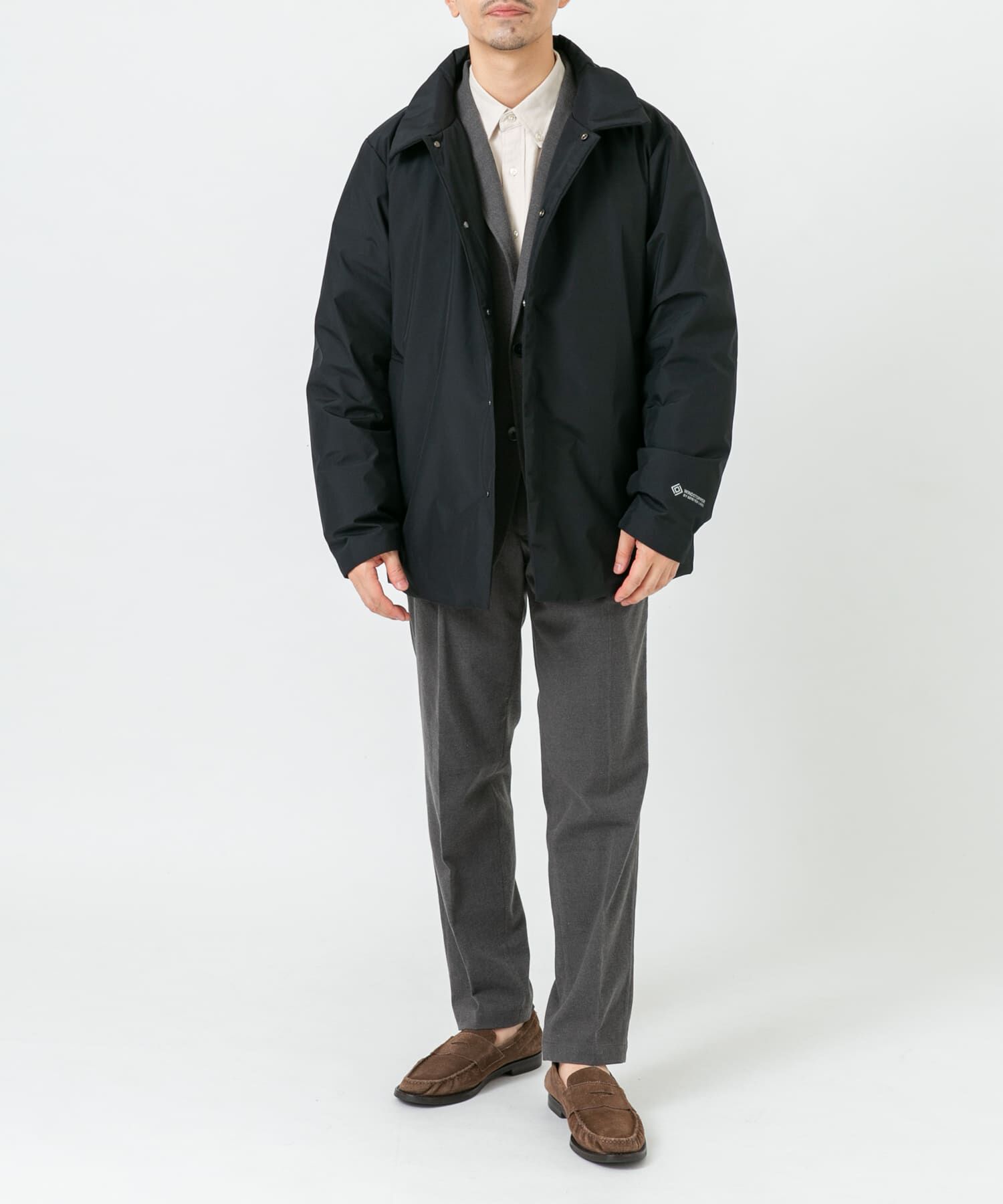 URBAN RESEARCH ROSSO「『別注』+phenix　WINDSTOPPER by GORE-TEX LABS スタンドダウンジャケット」|ダウン|