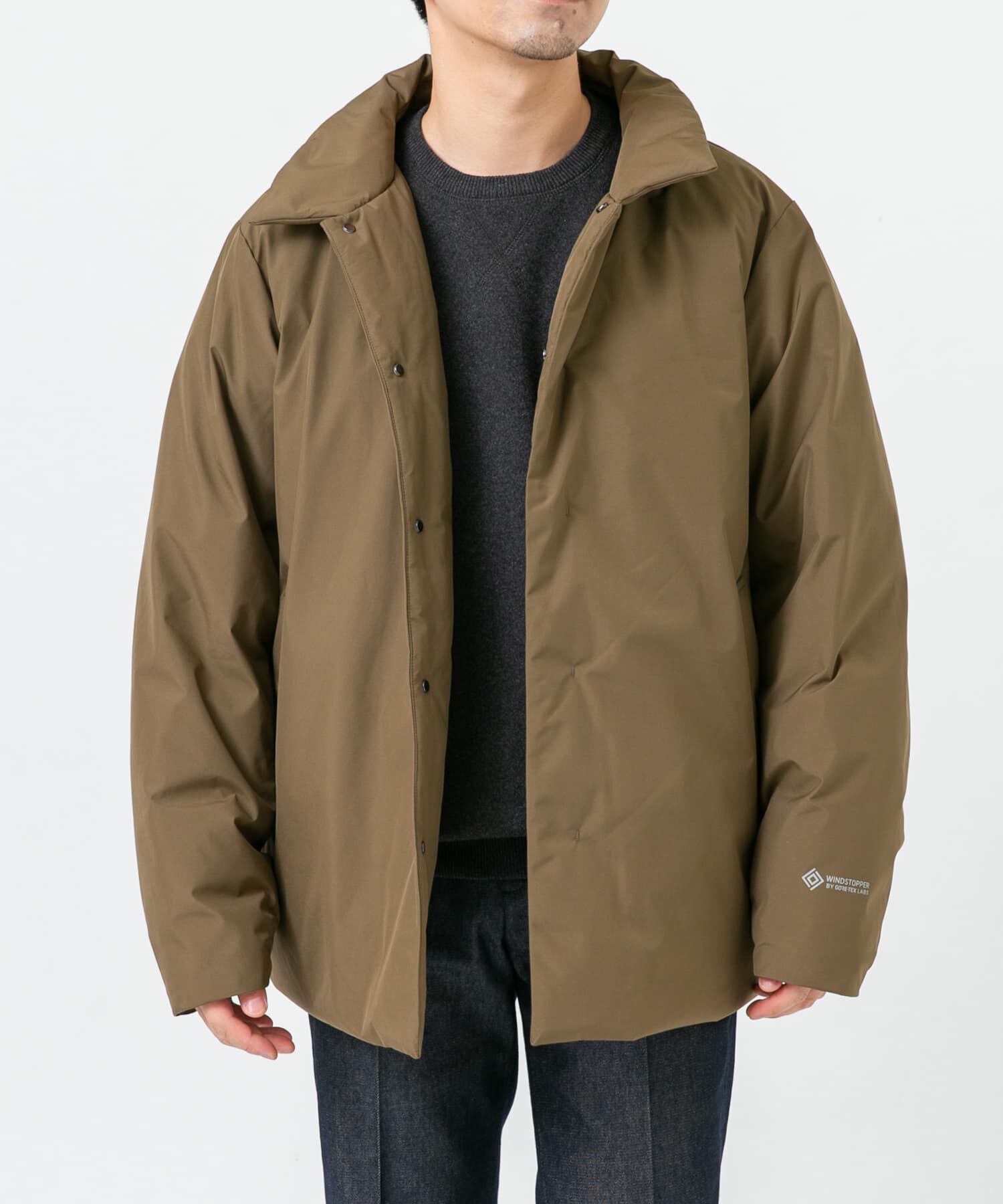 URBAN RESEARCH ROSSO「『別注』+phenix　WINDSTOPPER by GORE-TEX LABS スタンドダウンジャケット」|ダウン|