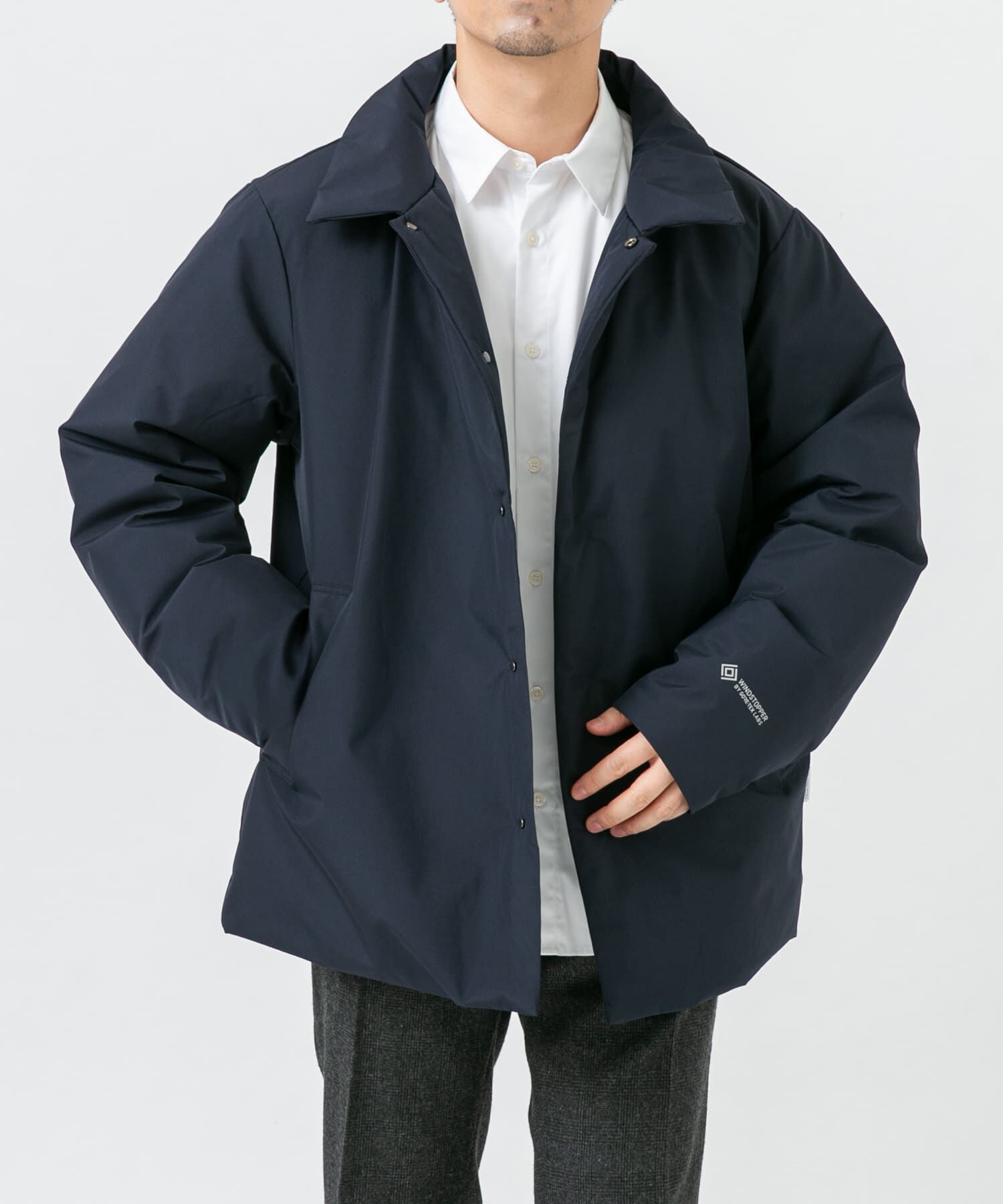 URBAN RESEARCH ROSSO「『別注』+phenix　WINDSTOPPER by GORE-TEX LABS スタンドダウンジャケット」|ダウン|