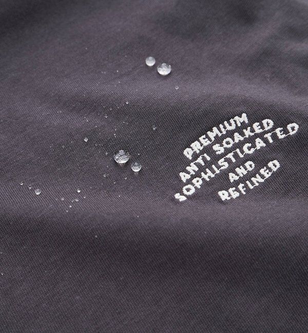  「【汗ジミ防止加工】ワンポイントロゴ刺繍Tシャツ」|Tシャツ・カットソー|
