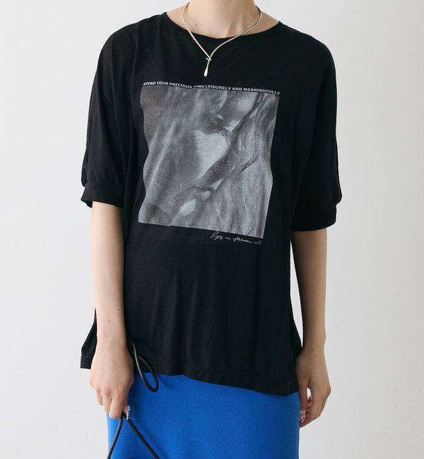  「シアーフォトプリントTシャツ」|シャツ・ブラウス|