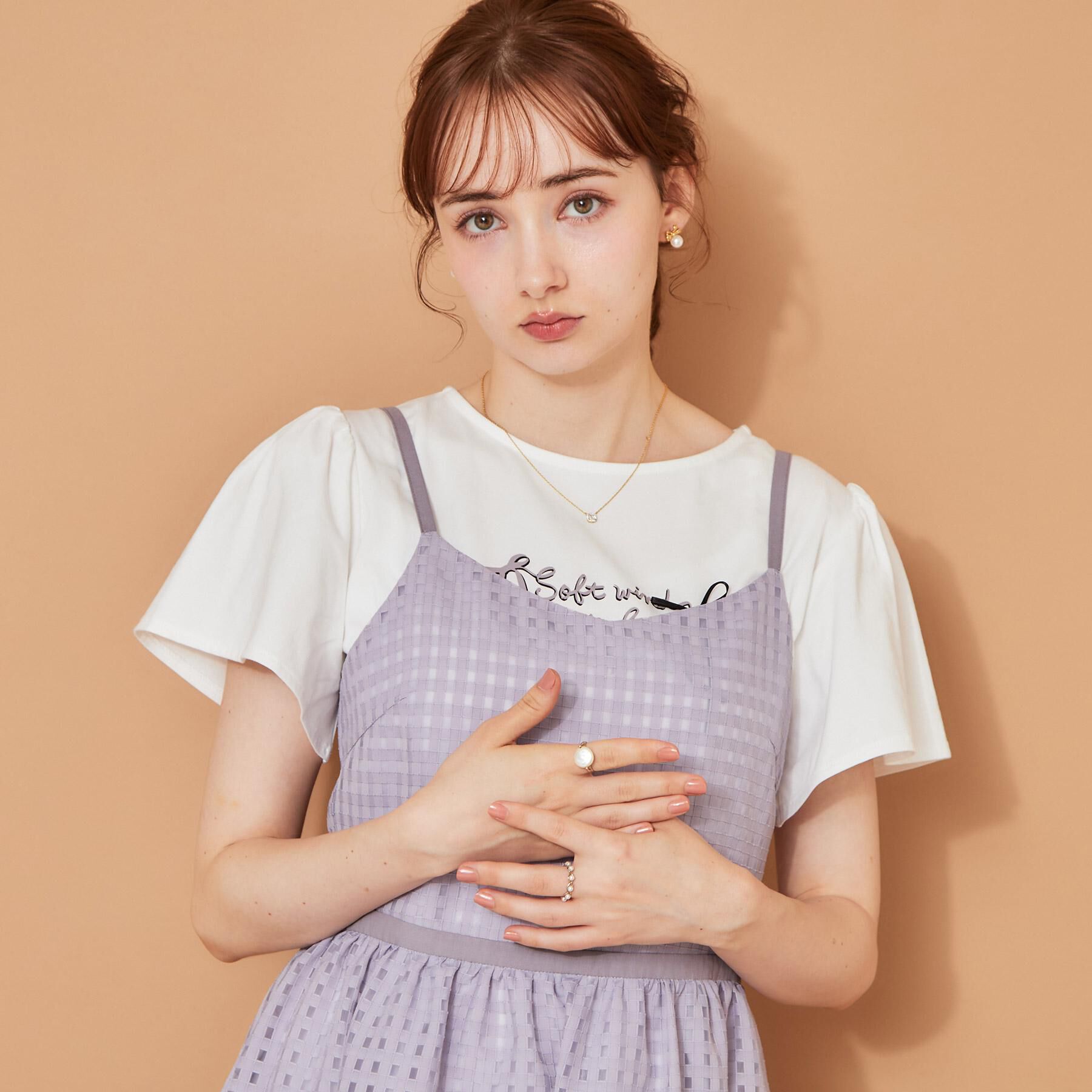 Couture broach「リボンロゴTシャツ」|Tシャツ・カットソー|