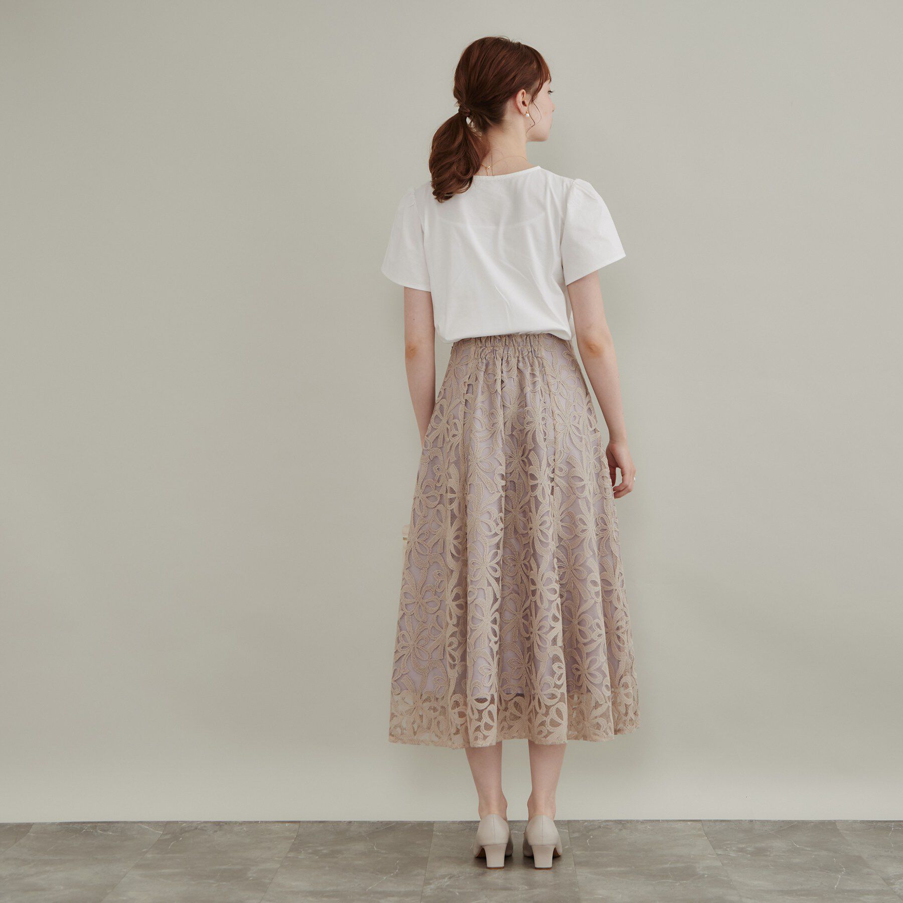 Couture broach「リボンロゴTシャツ」|Tシャツ・カットソー|