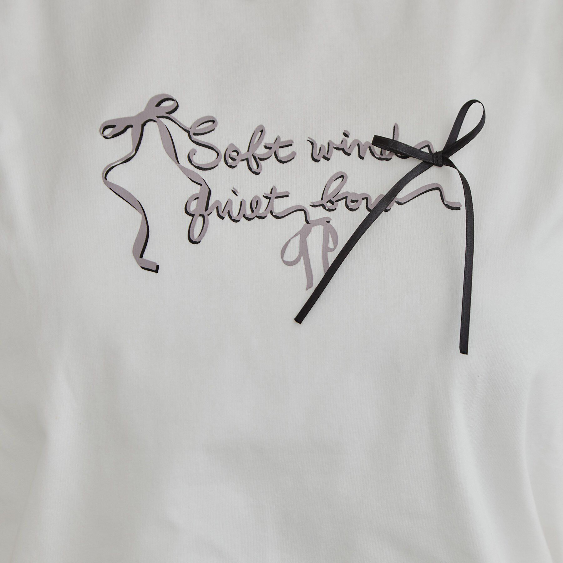 Couture broach「リボンロゴTシャツ」|Tシャツ・カットソー|