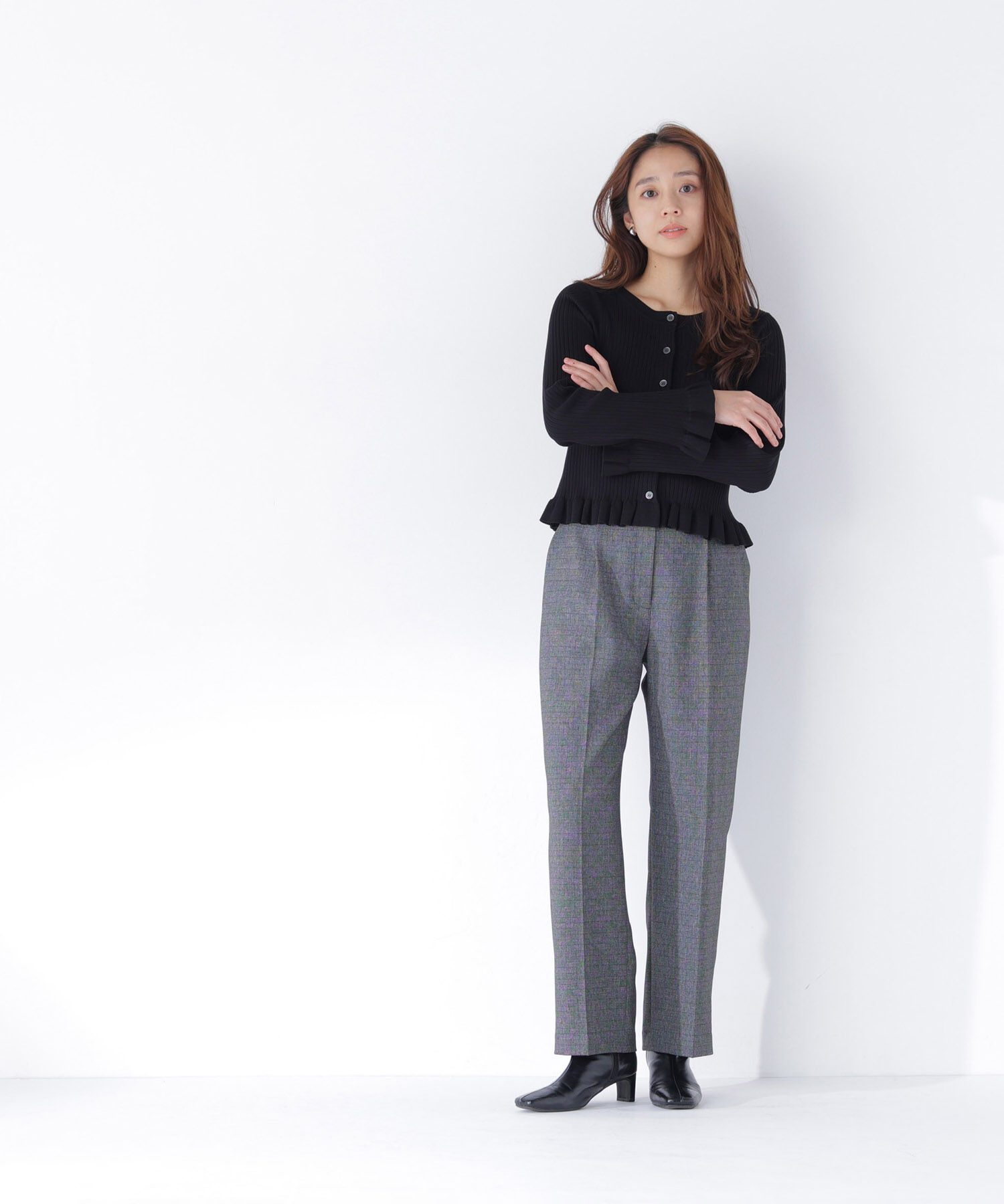  「＜CanCam10月号掲載＞ダブルブレスト SETUP ワイドパンツ」|その他|