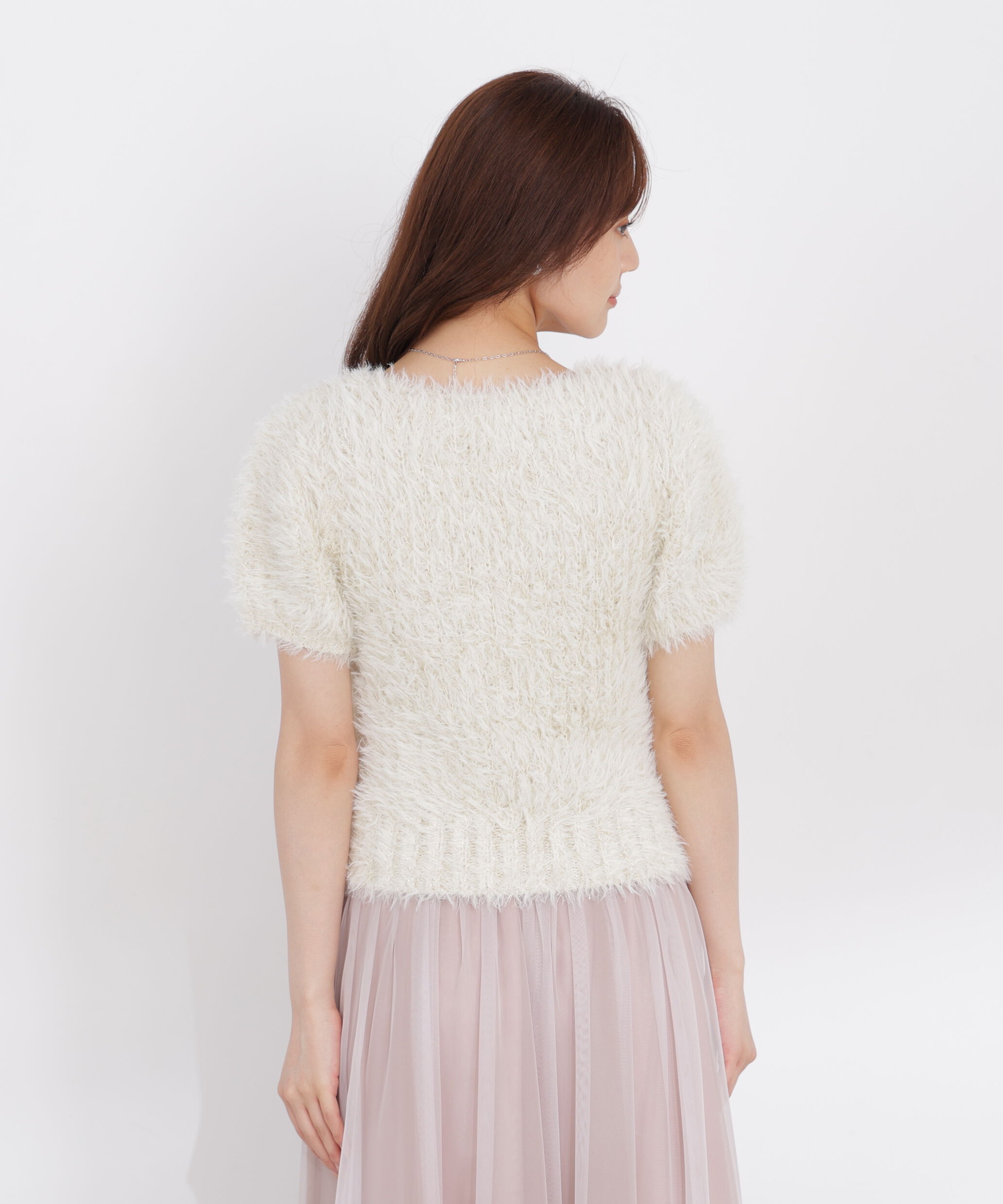PROPORTION BODY DRESSING「ラメフェザーニット」|ニット・セーター|