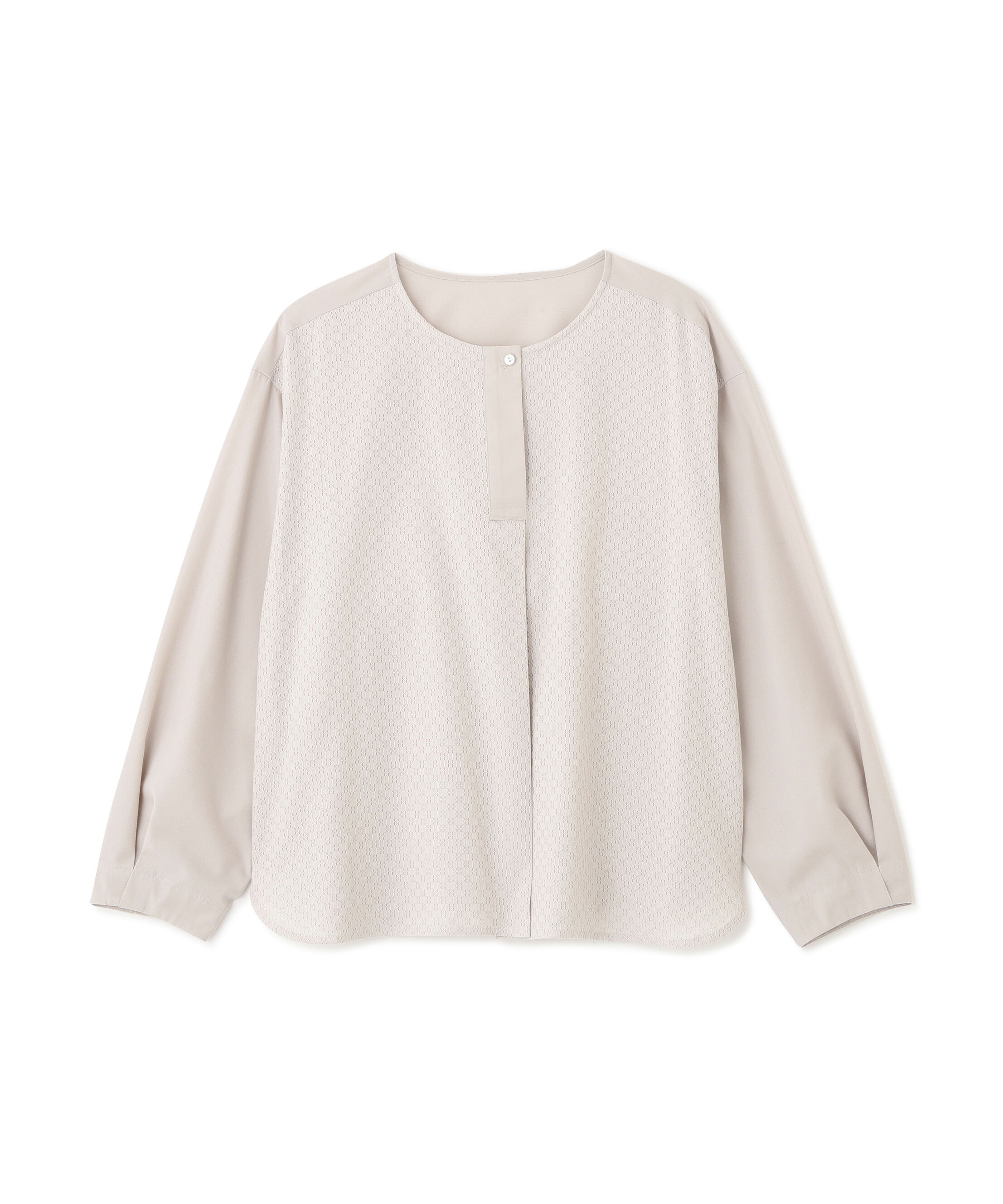  「◆《洗える / Good Price》 カラミレーススキッパーブラウス」|シャツ・ブラウス|