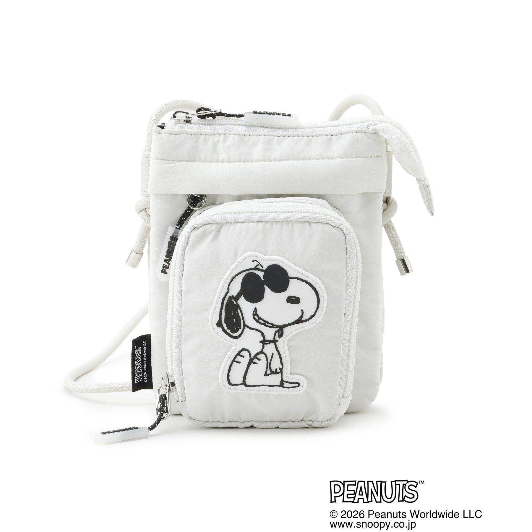 SHOO･LA･RUE「【PEANUTS】ミニショルダー」|ショルダー・メッセンジャー|ホワイト(001)