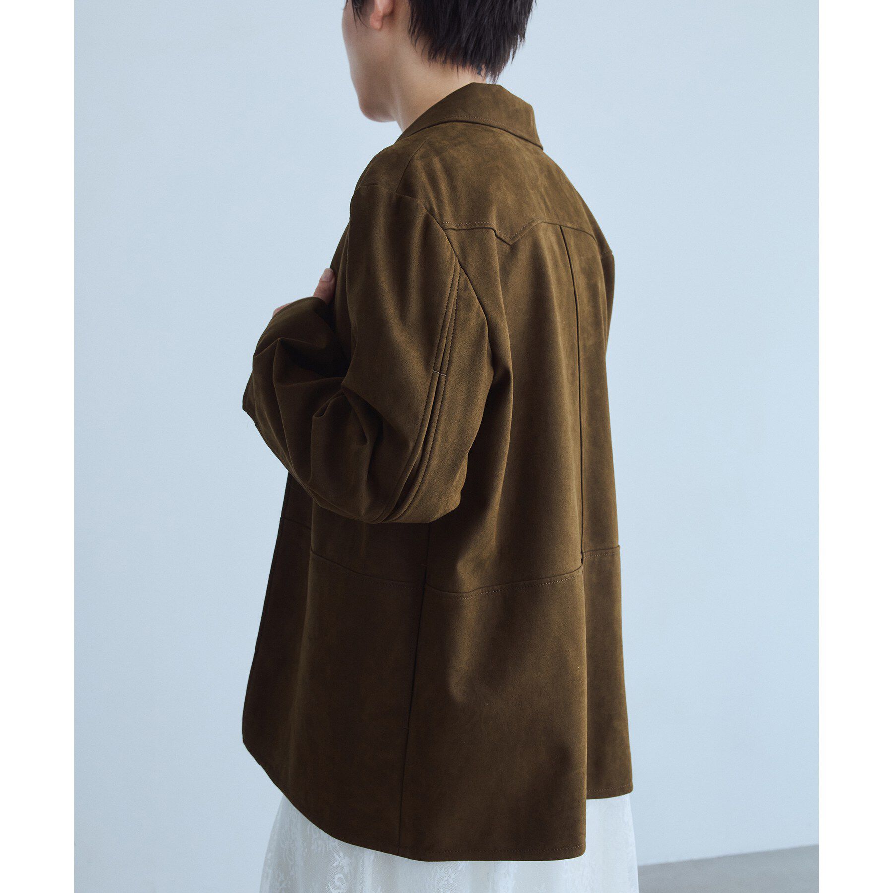 CODE A「soft suede－like jacket」|テーラードジャケット|