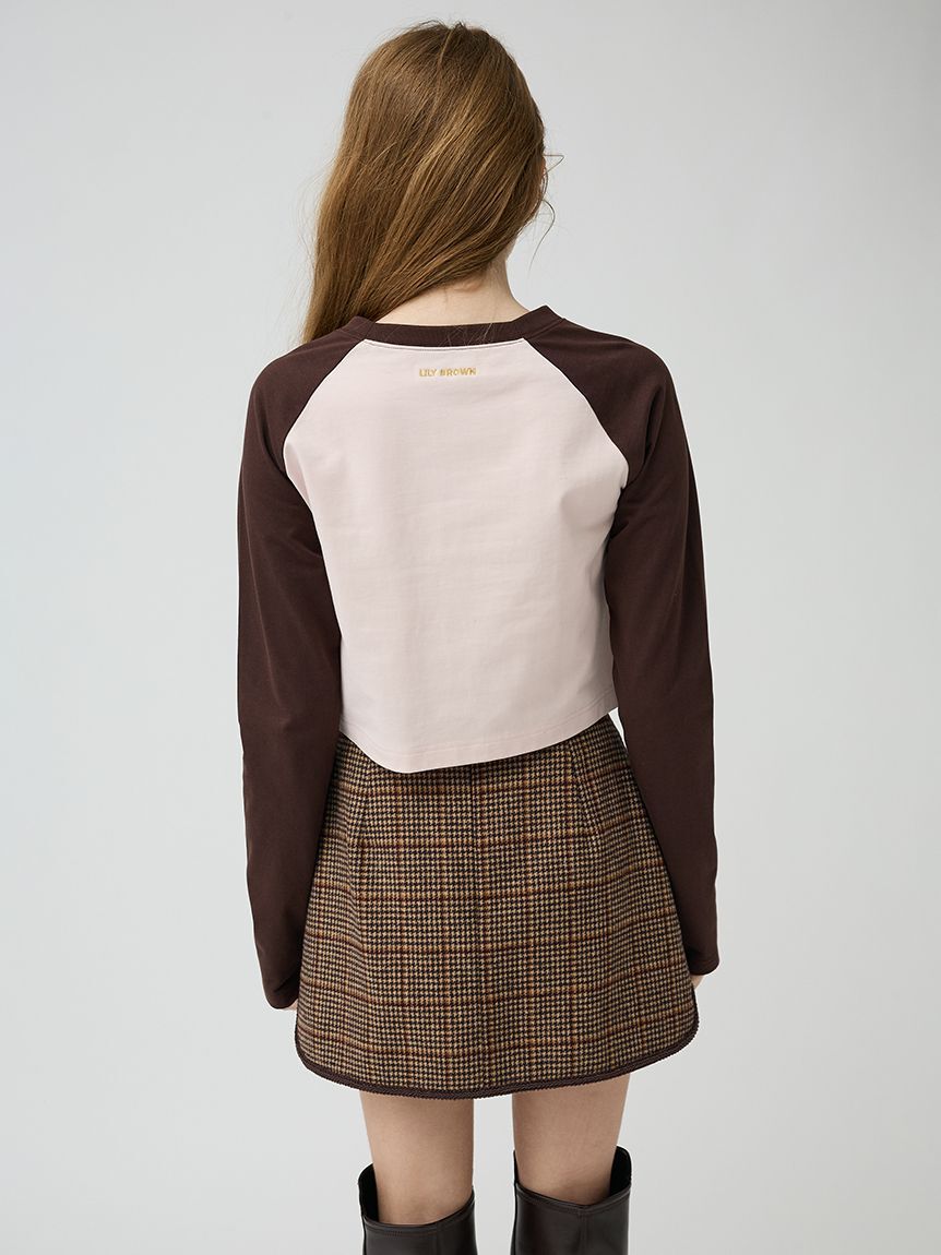 LILY BROWN「【LILY BROWN&times;MARY QUANT】デイジープリントラグランロンT」|Tシャツ・カットソー|