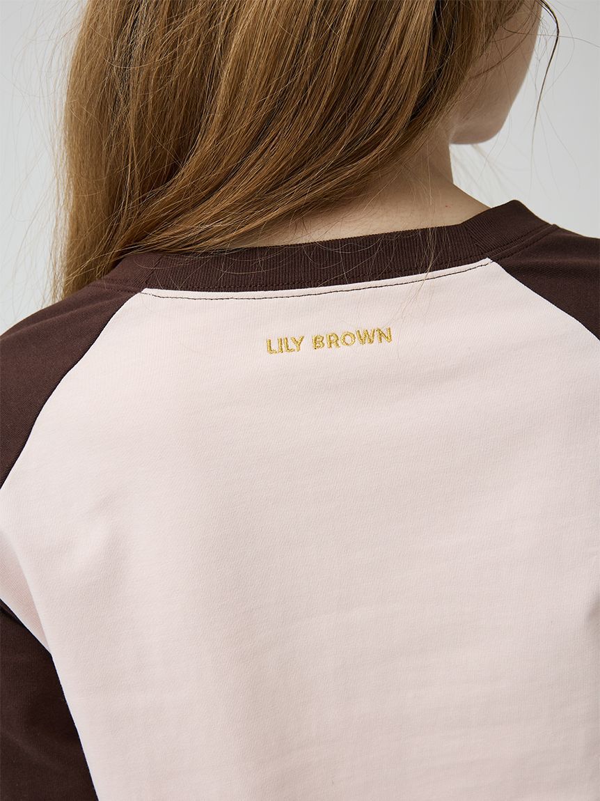 LILY BROWN「【LILY BROWN&times;MARY QUANT】デイジープリントラグランロンT」|Tシャツ・カットソー|