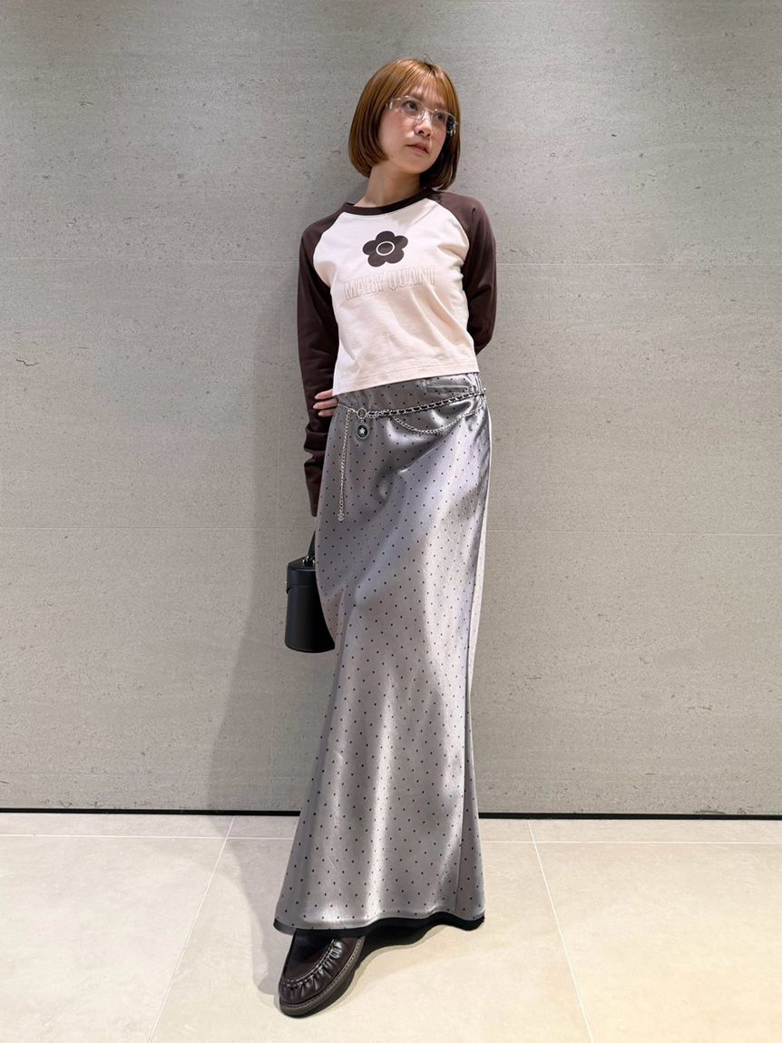 LILY BROWN「【LILY BROWN&times;MARY QUANT】デイジープリントラグランロンT」|Tシャツ・カットソー|