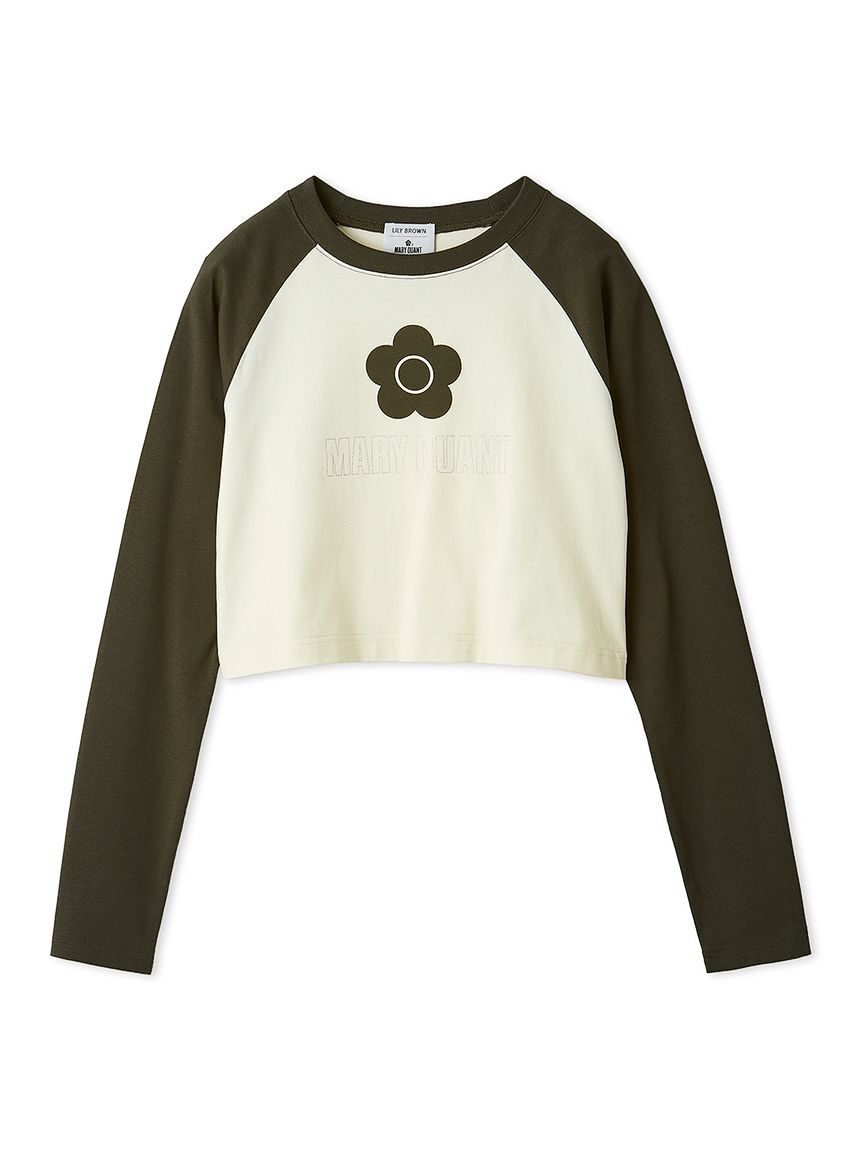 LILY BROWN「【LILY BROWN&times;MARY QUANT】デイジープリントラグランロンT」|Tシャツ・カットソー|
