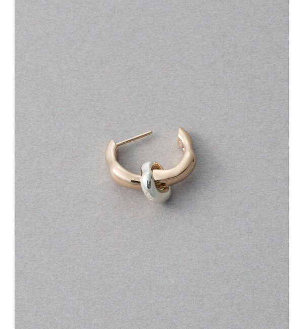 ete「[ONLINE Limited] ニュアンス チャーム ハグピアス」|ピアス|