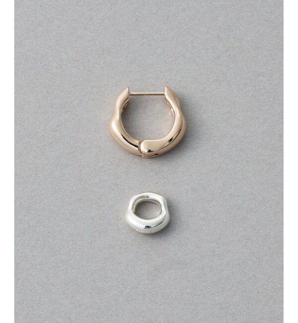 ete「[ONLINE Limited] ニュアンス チャーム ハグピアス」|ピアス|