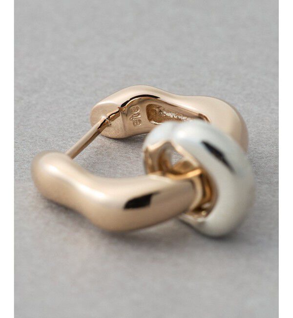 ete「[ONLINE Limited] ニュアンス チャーム ハグピアス」|ピアス|