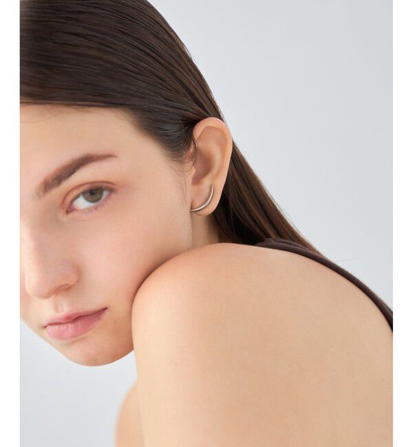 ete「[ONLINE Limited] クレセントムーン イヤークリップ L」|イヤーカフ|