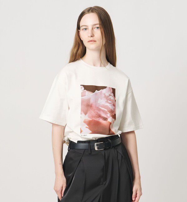 AEWEN MATOPH「＜Kei Sakakura for AEWEN MATOPH＞フォトTシャツ Sweet pea vein 」|Tシャツ・カットソー|