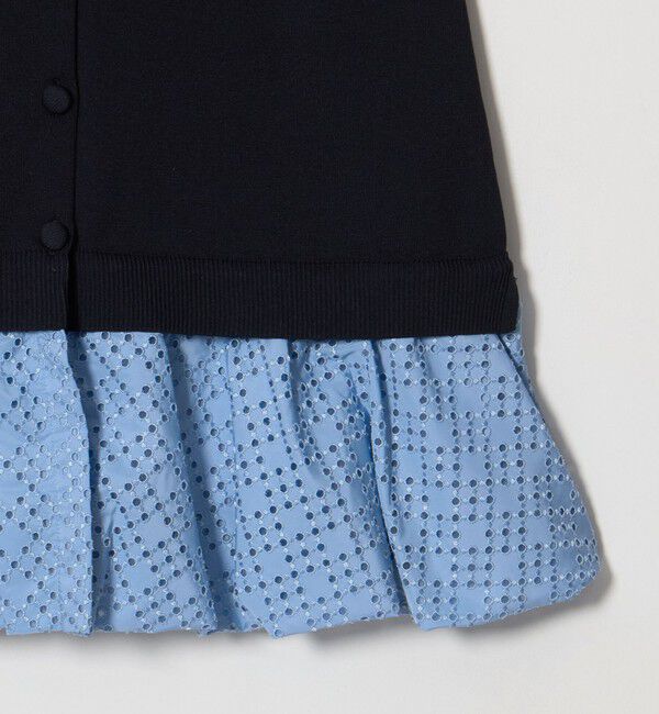UNITED ARROWS「カットワーク バルーン シルエット ベスト ‐ウォッシャブル‐」|ベスト・ジレ|